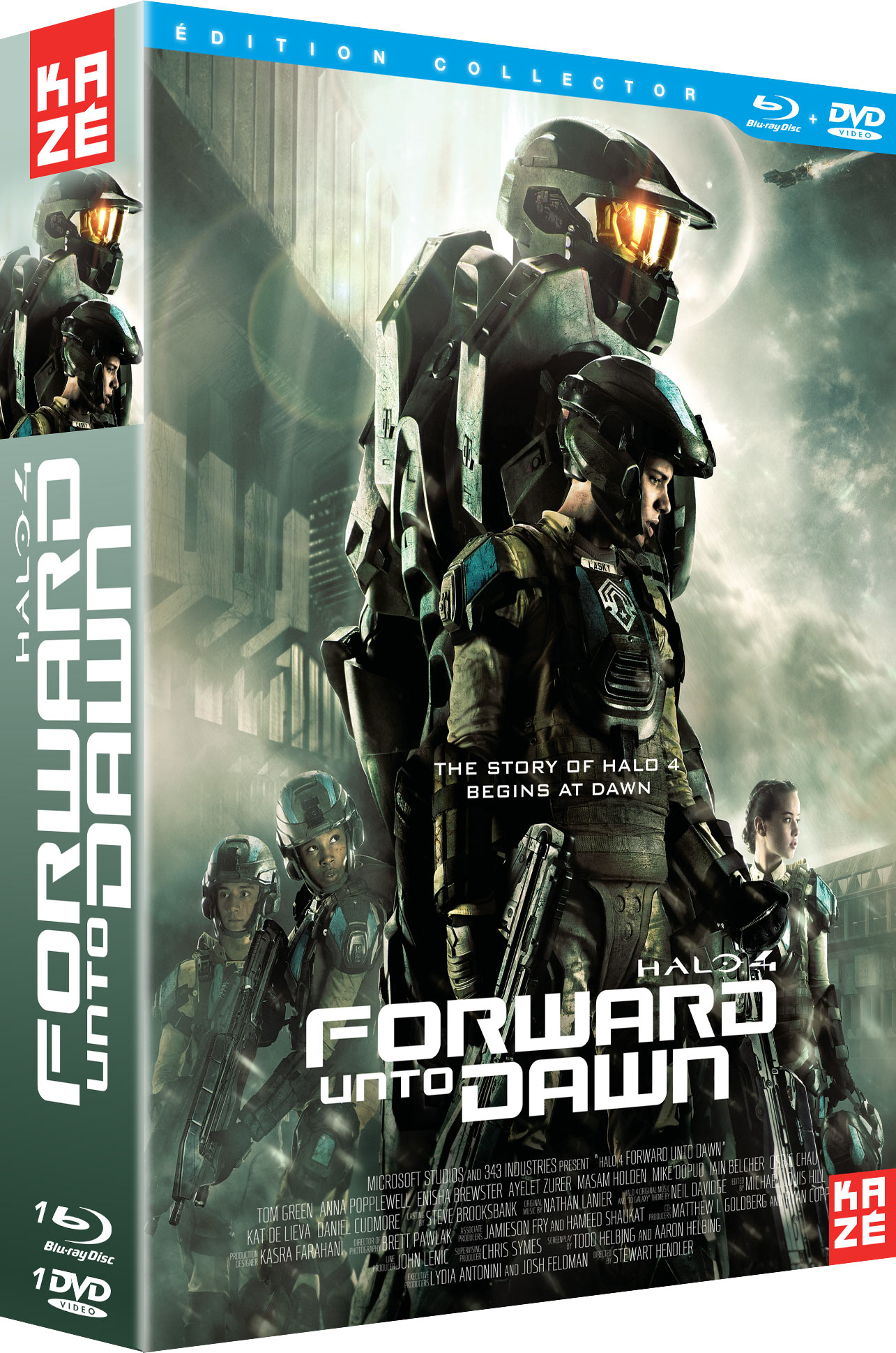 Halo 4 Le Film Kazé annonce « Halo 4 : Forward Unto Dawn » en Blu-ray et DVD – Zero